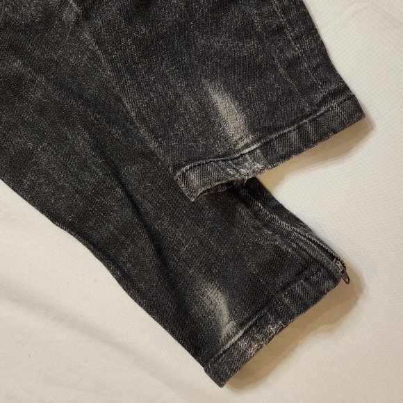 Allsaints | Distressed Etta Estelle Ankle Zip Skinny Jeans - Picture 6 of 9